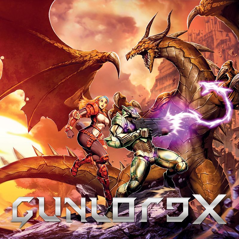 Gunlord X Limited Edition box art for Playstation 4